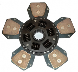 Disc with sintered segments